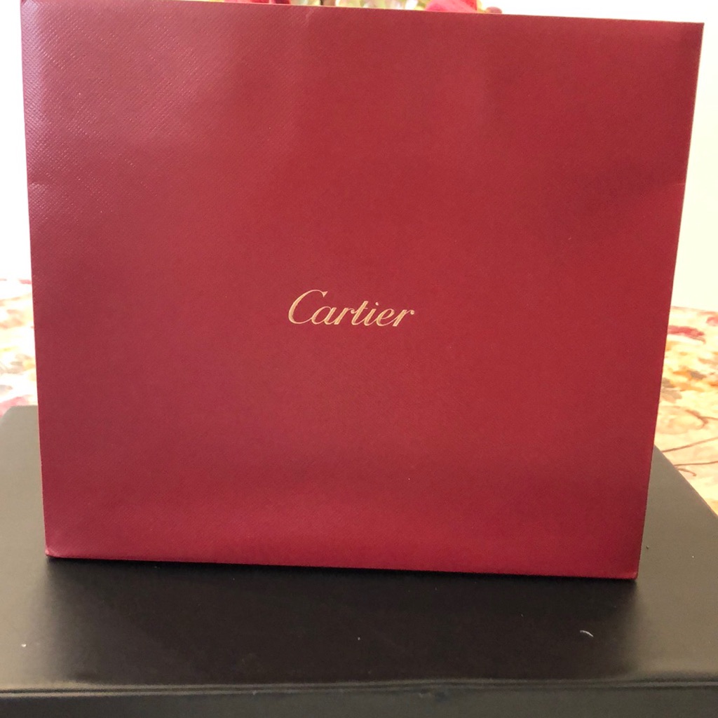 Cartier Authentic Shopping Bag